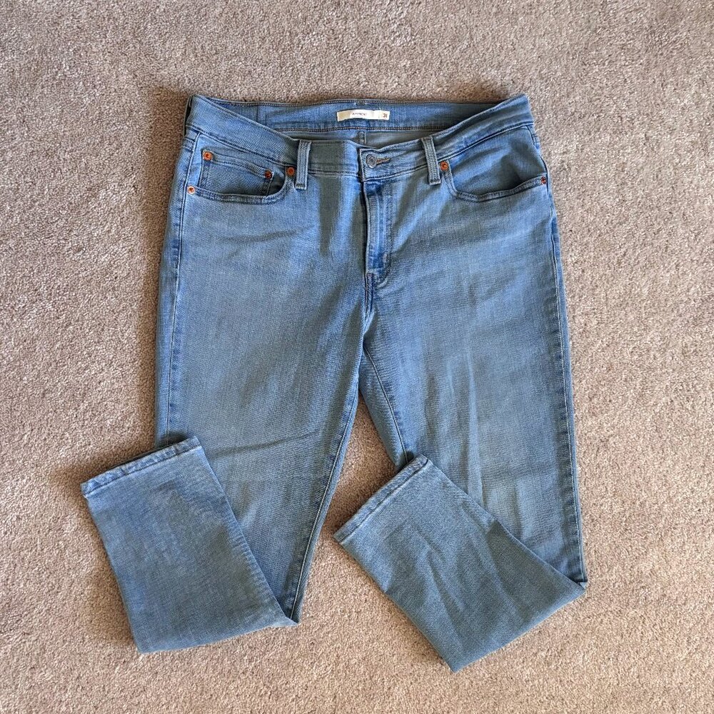 Levi's Boyfriend Jeans Light Wash Size 31